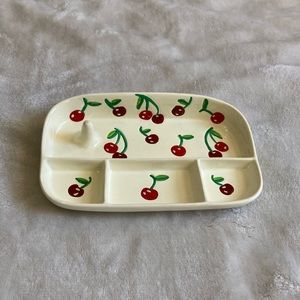 Vintage Cherry Jewelry Dish